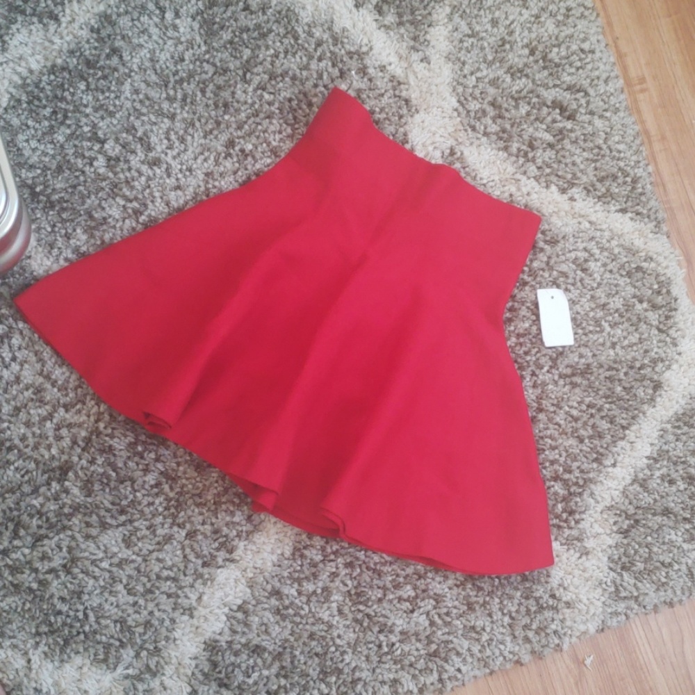 New Flare high waist skirt